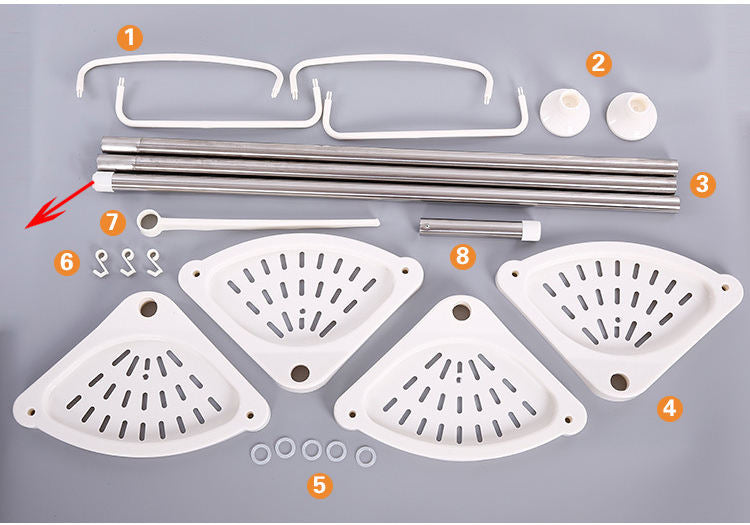 Organizador Esquinero de Baño