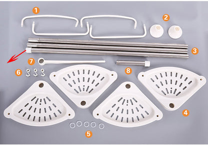 Organizador Esquinero de Baño